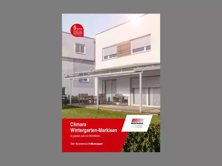 Wintergarten-Markisen Broschüre